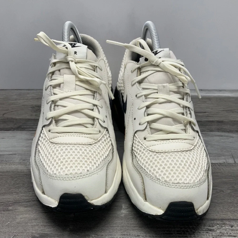 Nike Air Max Excee Womens 8.5 Sail Black Metallic Gold Sneakers DZ2619-001 - Picture 3 of 7